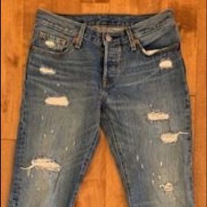 Levi’s 501 taper jean